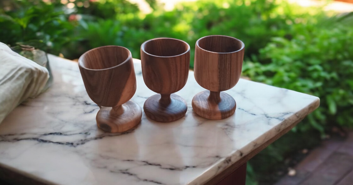 Pack Luxe 5 pièces en Bois de Noyer
