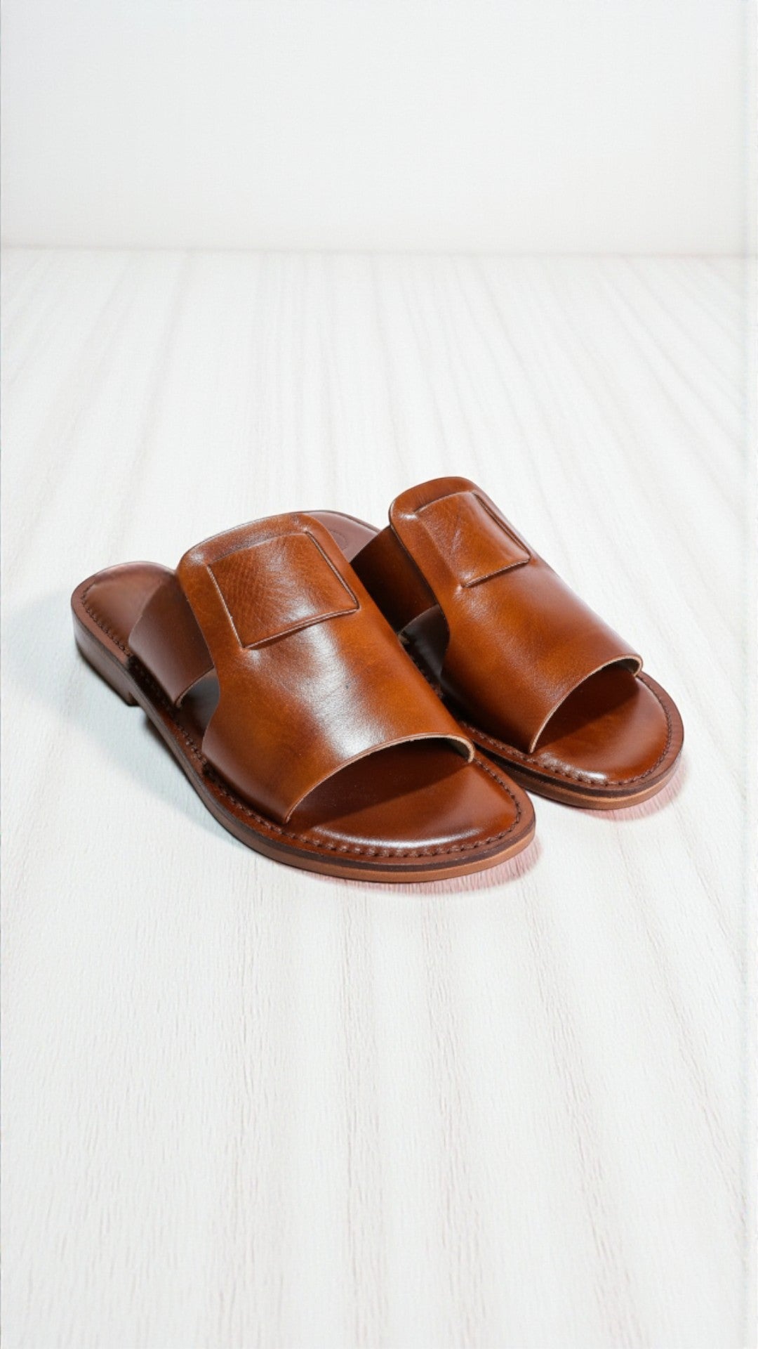 Sandale Médicale Cuir Hommes