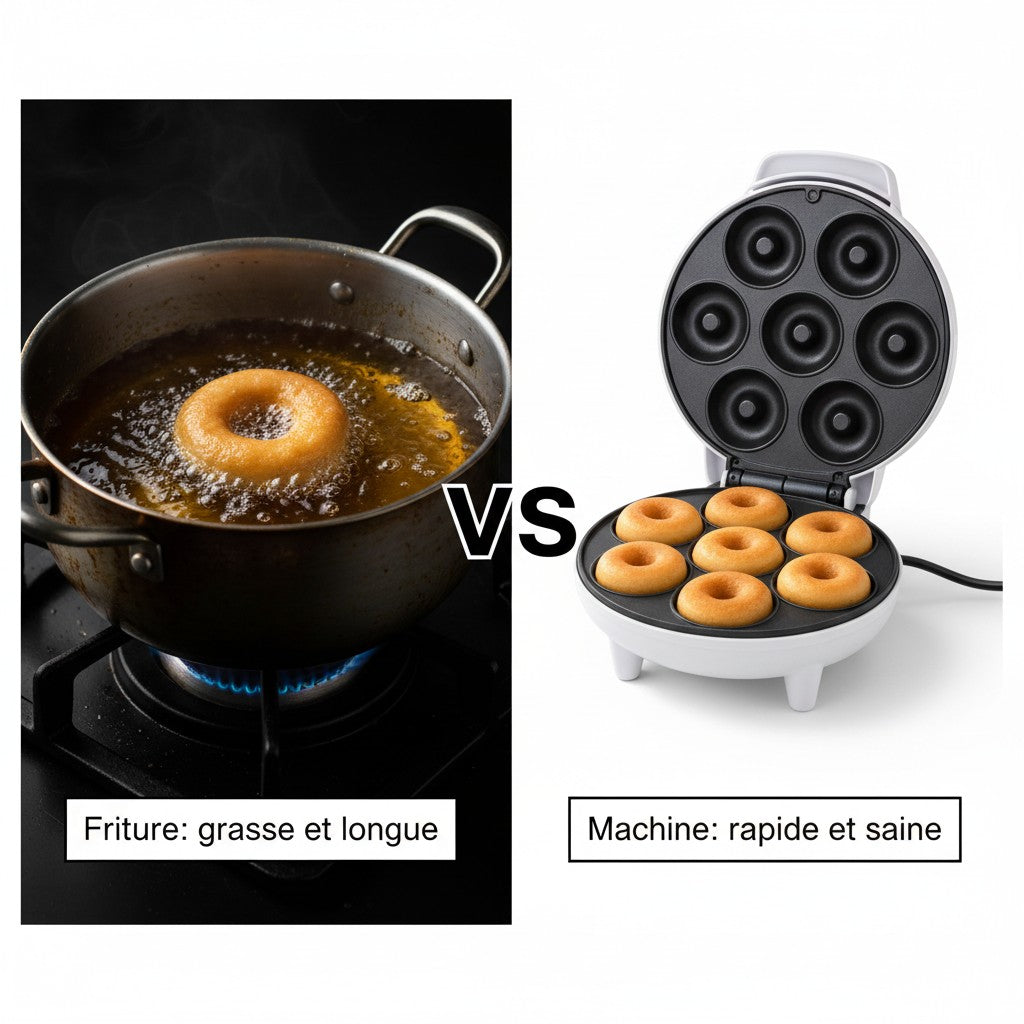 Machine à Donuts Électrique 1200W - 7 Donuts