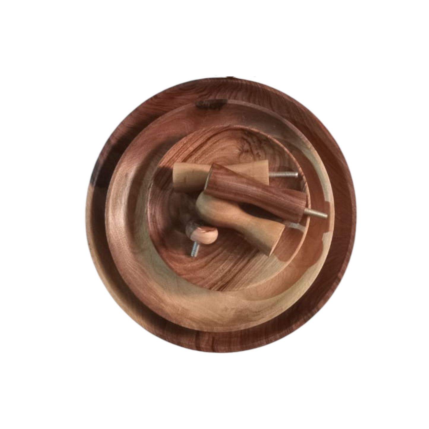 Porte Gâteaux 100% Bois de Noyer