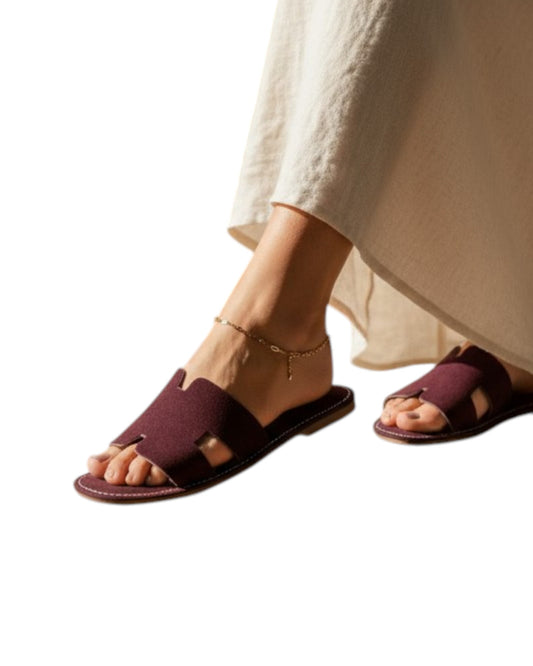 Sandale Cuir Daine Pur