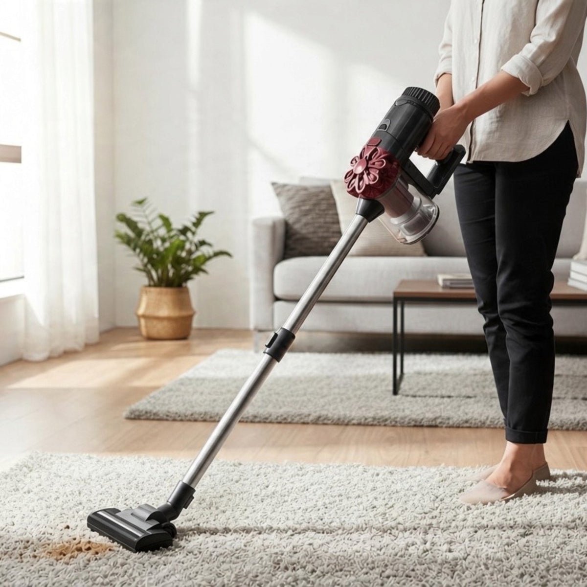 Aspirateur 12 en 1 balai et main