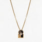 Collier Bab Maghribi – Pendentif Porte Marocaine Doré
