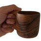 Tasse & Sous Tasse 100% Bois Noyer