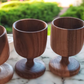 Verre Long Bois Noyer