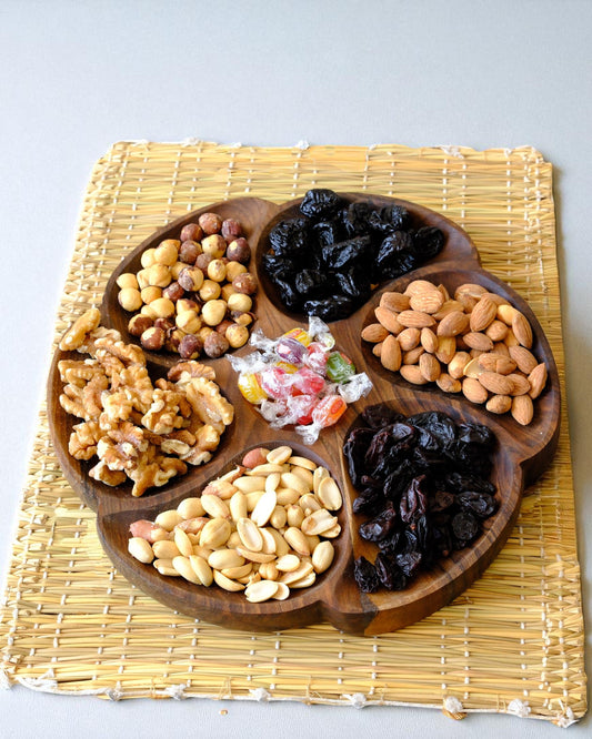 Porte Fruit Secs Bois Noyer