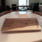 Ensemble  Plateaux Bois Noyer